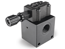 DB-15-G-1-350 SIDE PORT,فشارشکن دستی سرراهی تخلیه بغل هیدرولیک فشار شکن 3/4 دستی سر راهی 350 بار تخلیه بغل ترک هیدرولیک
