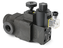 SRVT-06-NO-03-A220-DL,فشارشکن برقی سرراهی هیدرولیک فشار شکن 3/4 برقی سر راهی SRVT ترک هیدرولیک