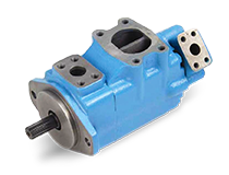 Pump Cover(Shaft included) 2520V,پوسته کامل تک خار-هزار خار 2520V صنایع هیدرولیک ایرانیان