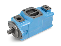 Pump Cover(Shaft included) 4535V,پوسته کامل تک خار-هزار خار 4535V صنایع هیدرولیک ایرانیان