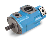 Pump Cover(Shaft included) 3520V,پوسته کامل تک خار-هزار خار 3520V صنایع هیدرولیک ایرانیان