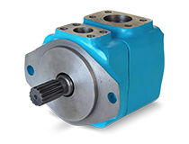 Pump Cover(Shaft included) 35V,پوسته کامل تک خار-هزار خار 35V صنایع هیدرولیک ایرانیان