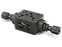 MTCV-03-W-K-I-20,MTCV03WKI20 فلو کنترل مادولار 3/8 A-B کنترل خروجی ترک هیدرولیک