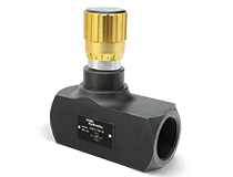 DRV-30-B,DRV30B فلو کنترل 1و1/2 سر راهی سوپاپدار ترک هیدرولیک 