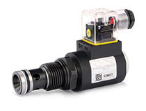 HLSV-12-220,HLSV12220 شیر کارتریجی HLSV-12-220 ترک هیدرولیک (با بوبین)