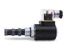 SV-10-41,SV1041 شیر کارتریجی ضربدر موازی SV10-41 ترک هیدرولیک ( با بوبین)