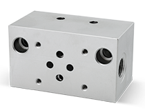 MB-01,MB01 بلوک شیر 1/4 قابل نصب روی یونیت ترک هیدرولیک