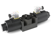 DSG-03-3C2-A220-DL,شیربرقی هیدرولیک 3/8 وسط بسته   شیربرقی 3/8 وسط بسته ترک هیدرولیک 