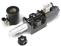 DSG-03-3C11-A220-DL,شیربرقی هیدرولیک 3/8 باز   شیربرقی 3/8 P به A باز ترک هیدرولیک 