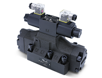 DSDLHG-06-3C2-ET-A220-,شیربرقی هیدرولیک  شیربرقی 3/4 وسط بسته ترک هیدرولیک 