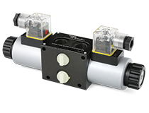 DL4WE-G1/4-G-W220-Z4L,شیربرقی هیدرولیک  شیربرقی 1/4 قابل کوبل وسط باز ترک هیدرولیک