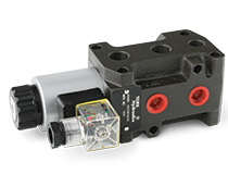 KVH-G3/8-G24-Z4L,شیربرقی هیدرولیک  شیربرقی 3/8 قابل کوبل ترک هیدرولیک