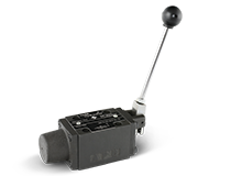 DM-G-02-3C4-W-10,شیر دستی هیدرولیک  شیر دستی 1/4 بلوکی P فنری ترک هیدرولیک 