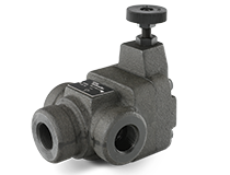 RV-T-06-1-30,فشارشکن دستی سرراهی هیدرولیک  فشار شکن 3/4 دستی سر راهی 8 الی70 بار ترک هیدرولیک 