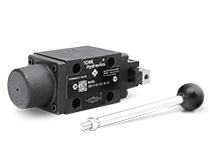 DM-G-02-3C2-W-10,شیر دستی هیدرولیک  شیردستی 1/4 بلوکی وسط بسته فنری ترک هیدرولیک