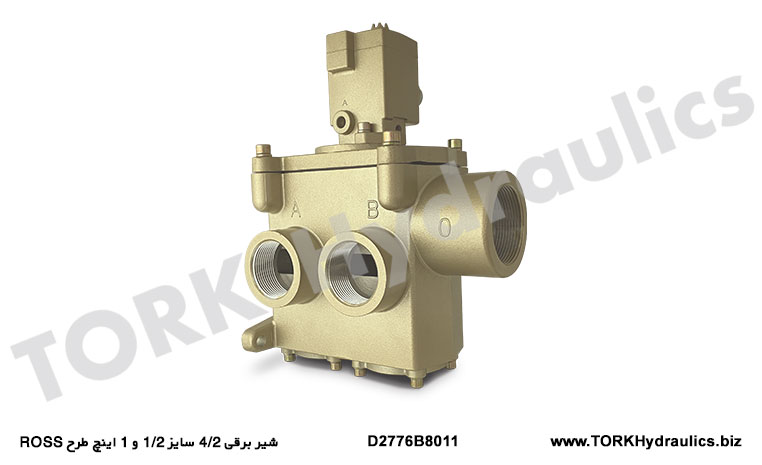 شیر برقی 4/2 سایز 1/2 و 1 اینچ طرح ROSS, شیر برقی 4/2 سایز 1/2 و 1 اینچ طرح ROSS