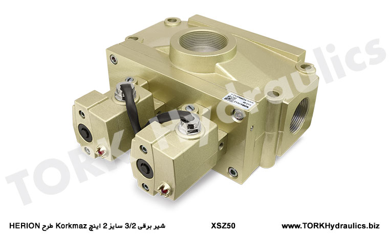 شیربرقی 3/2 سایز 2 اینچ طرح HERION, شیربرقی طرح HERION  3/2 سایز 2 اینچ