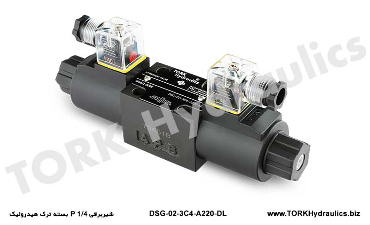شیربرقی 1/4 P بسته ترک هیدرولیک, Elektrikli vana 1/4 P paket TORK hidrolik