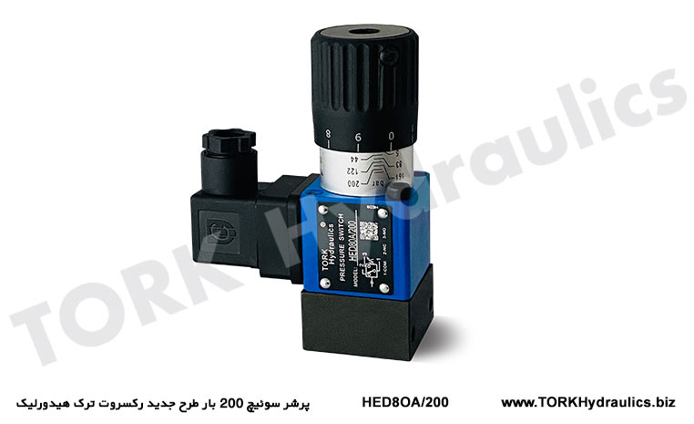 پرشر سوئیچ 200 بار طرح جدید رکسروت ترک هیدورلیک, پرشر سوئیچ هیدورلیک طرح جدید رکسروت ترک  200 بار