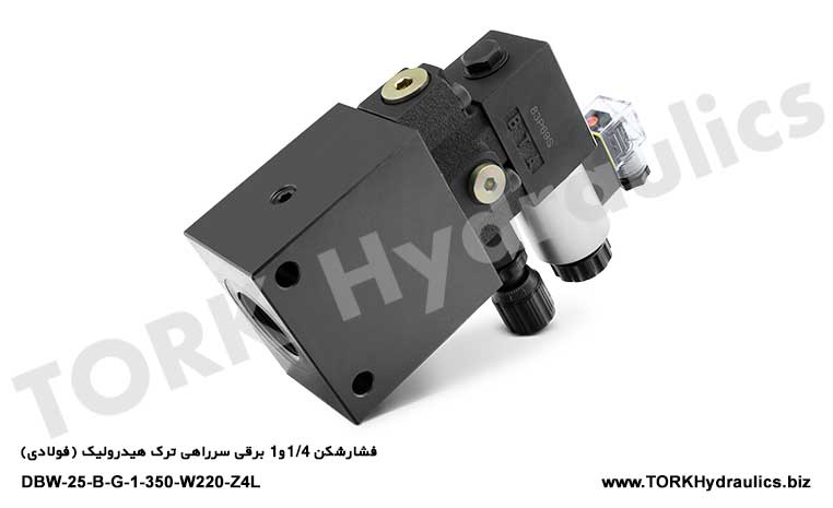فشارشکن 1/4و1 برقی سرراهی ترک هیدرولیک (فولادی), 1/4 ve 1 elektrikli hidrolik tork kırıcı (çelik)