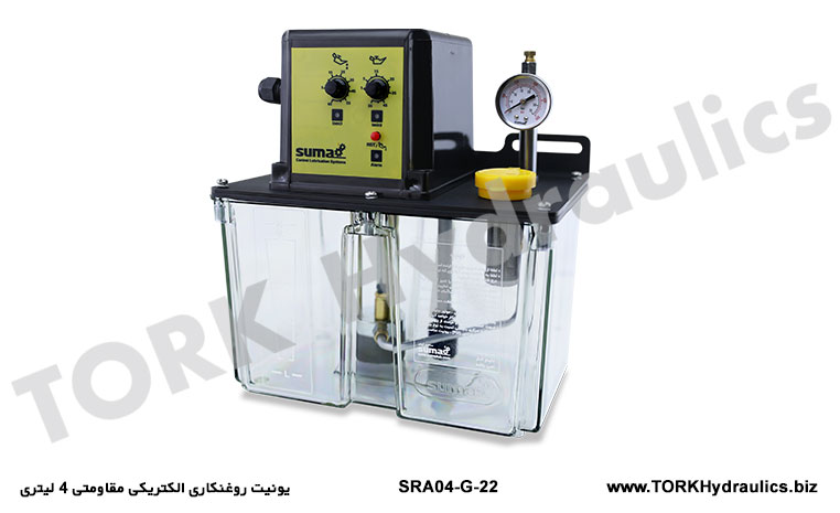 دستگاه روغنکاری هیدرولیک مقاومتی 4 لیتری, 4 litre rezistanslı hidrolik yağlama cihazı