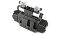 شیربرقی 3/4 وسط باز ترک هیدرولیک (سوپاپ دار),شیربرقی سه چهارم هیدرولیک-  Solenoid valve 3/4 open in the middle of the hydraulic tork