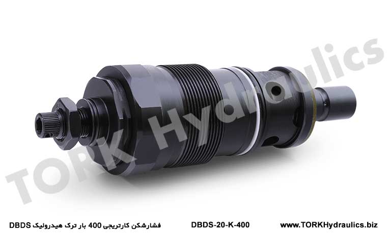 فشارشکن کارتریجی 400 بار ترک هیدرولیک DBDS, Kartuş kırıcı 400 kez DBDS hidrolik tork