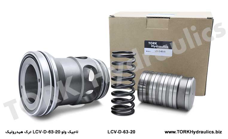 لاجیک ولو LCV-D-63-20 ترک هیدرولیک, Logic valve hydraulic crack