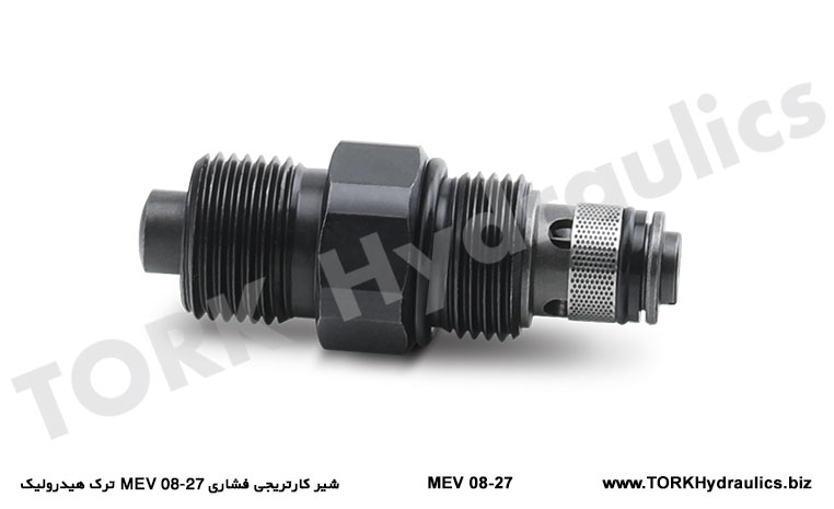 شیرکارتریج کنترل فشار ترک هیدرولیک MEV 08-27, MEV 08-27 hydraulic crack pressure control cartridge valve