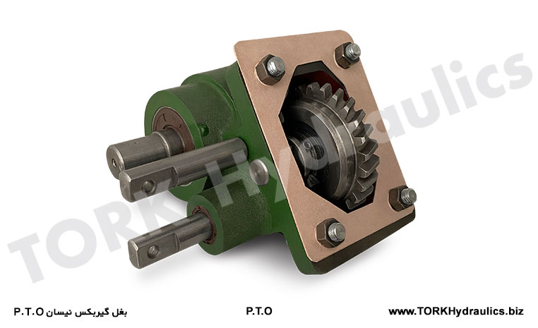بغل گیربکس وانت نیسان سایپا PTO, Nissan Saipa PTO şanzımanının tarafı