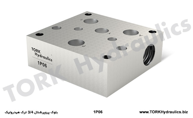 بلوک پروپرشنال 3/4 ترک هیدرولیک, Proportional block 3/4 crack hydraulic