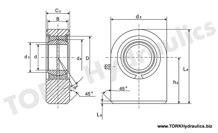 قرقری ته جک داخل 20 طول کف 50, Inner jack bottom pulley 20, floor length 50
