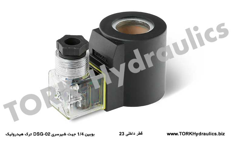 بوبین 1/4 جهت شیرسری DSG-02 ترک هیدرولیک, DSG-02 hidrolik BOBİNLERİ