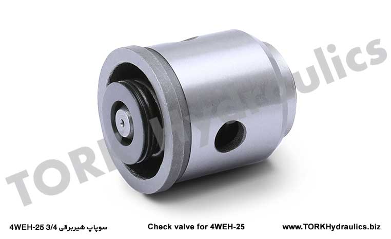 سوپاپ شیربرقی 3/4 4WEH-25, 3/4 4WEH-25 Çek Valf
