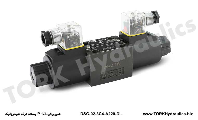 شیربرقی 1/4 P بسته ترک هیدرولیک, شیربرقی 1/4 P بسته ترک هیدرولیک