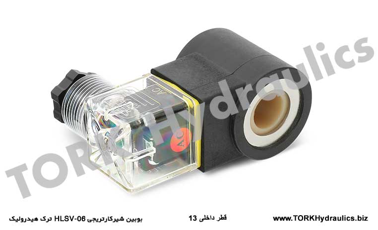 بوبین شیرکارتریجی HLSV-06  ترک هیدرولیک, hidrolik  HLSV-06 KARTİÇ Valf  BOBİNLERİ