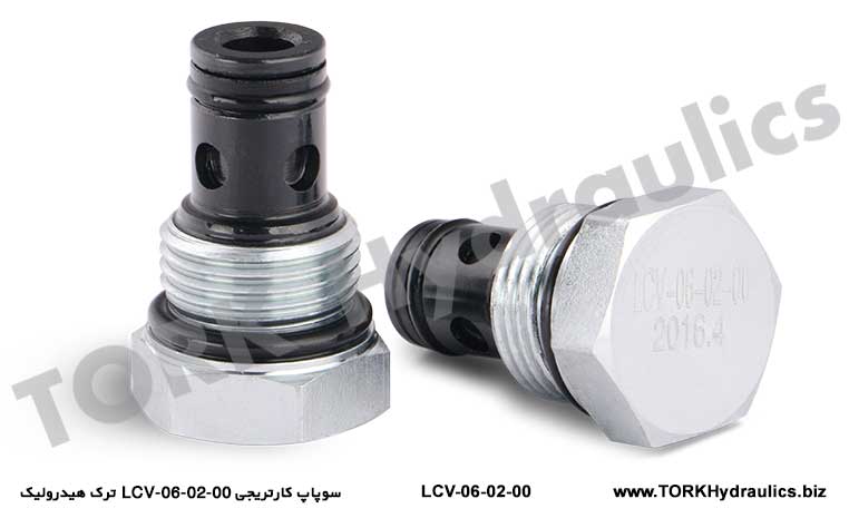 سوپاپ کارتریجی LCV-06-02-00 ترک هیدرولیک, hidrolik katriç Çek Valf